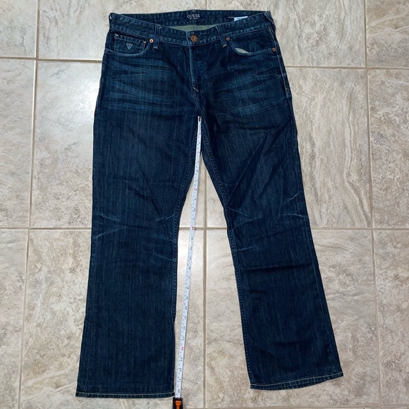 Slim Bootcut Blue Jeans - Picture 3 of 12